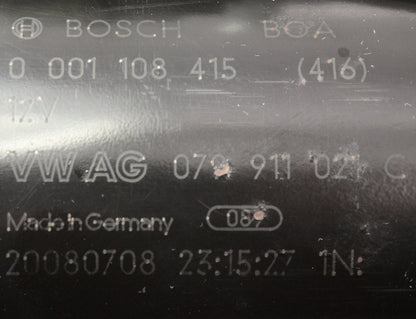 Bosch Starter 09-12 Audi A4 A5 S5 B8 - Genuine - 079 911 021 C