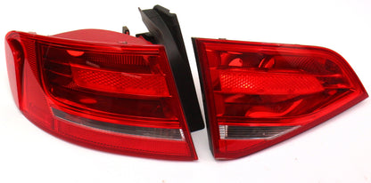LH Tail Light Lamp Set 09-12 Audi A4 S4 B8 Halogen Genuine 8K5 945 095 E / 093 E