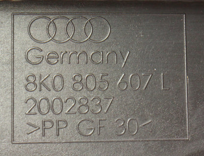 LH Head Light Lamp Mount Bracket 09-12 Audi A4 S4 B8 - Genuine - 8K0 805 607 L