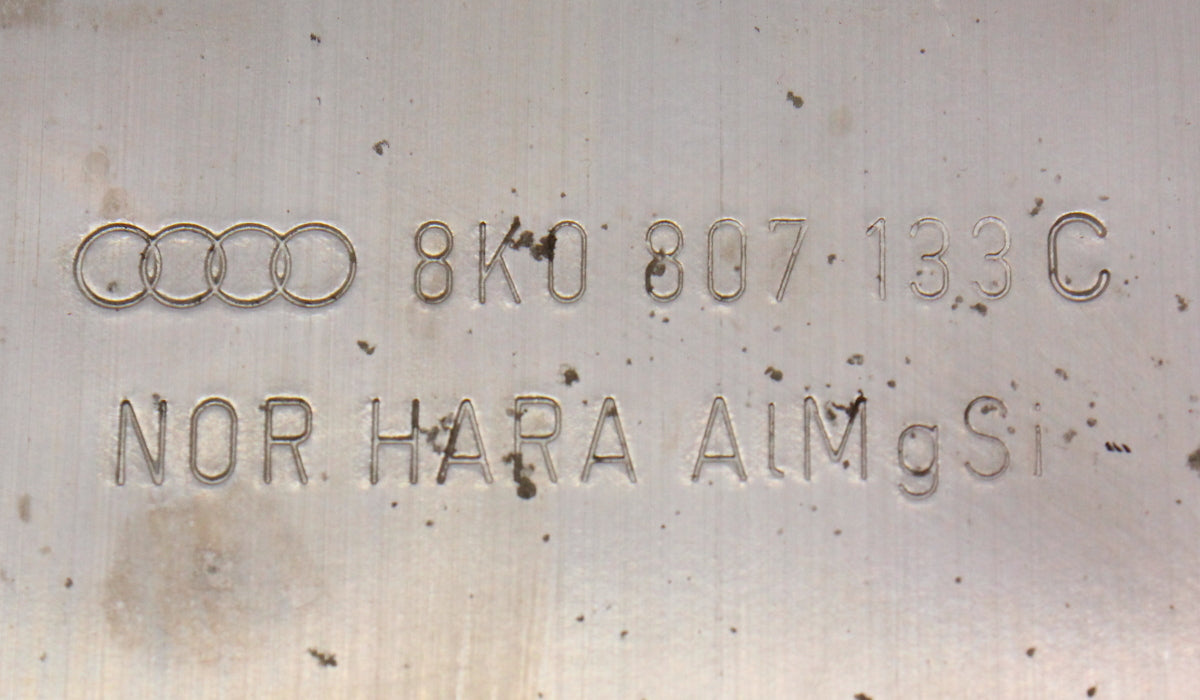 LH Frame Rail End Bumper Mount Bracket 09-16 Audi A4 S4 A5 S5 B8 - 8K0 807 133 C