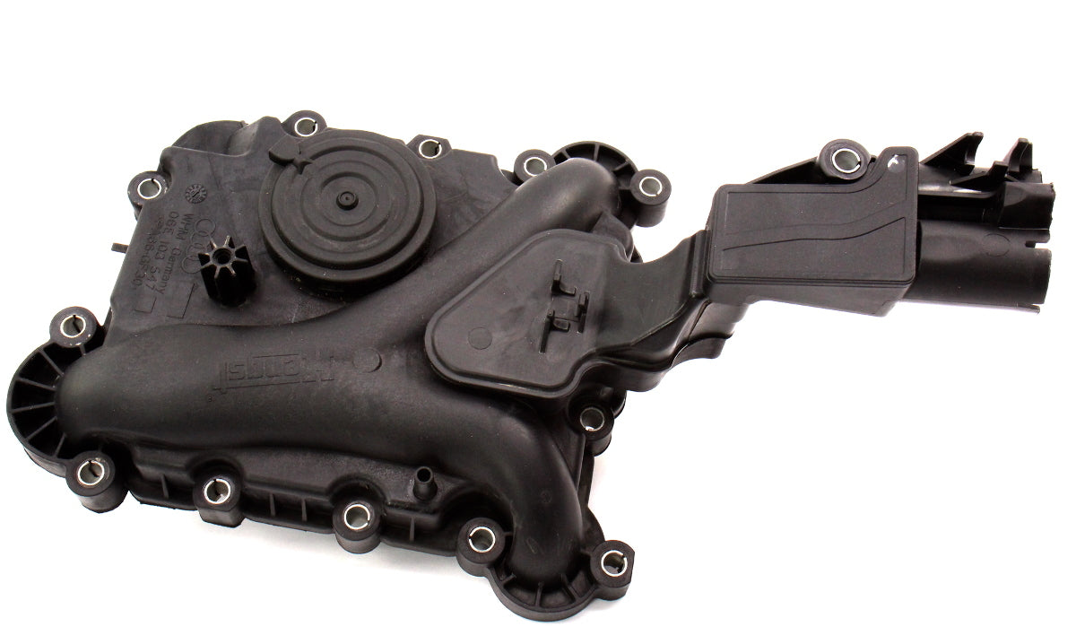 Engine PCV Oil Separator 06-12 Audi A4 A5 B8 A6 Q5 3.2 - Genuine - 06E 103 547