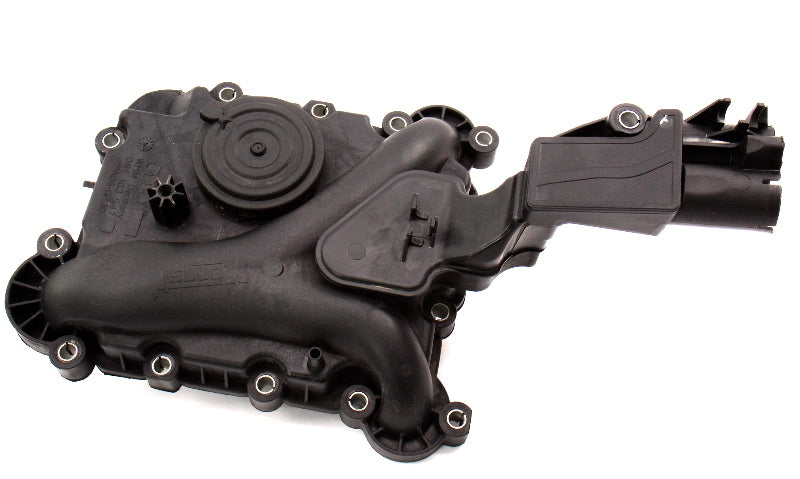 Engine PCV Oil Separator 06-12 Audi A4 A5 B8 A6 Q5 3.2 - Genuine - 06E 103 547