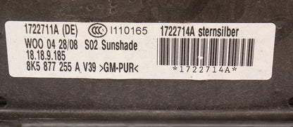 Sunroof Sun Shade Interior Panel Slider 09-16 Audi A4 S4 B8 ~ 8K5 877 255 A V39
