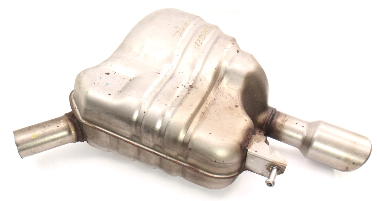 RH Exhaust Muffler 09-12 Audi A4 B8 3.2 - Genuine - 8K0 253 611 AB