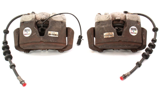 Front Big Brake Caliper Set 320mm x 30mm 09-12 Audi A4 A5 S4 S5 B8 - Genuine
