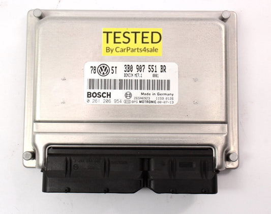 Engine Computer Module ECU ECM 2001 01 VW Passat B5 V6 4motion - 3B0 907 551 BR
