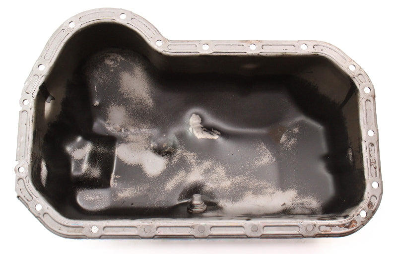 Genuine VW Oil Pan Jetta Golf GTI Cabrio Passat 2.0 ABA Gas TDI Diesel Mk2 Mk3 ~