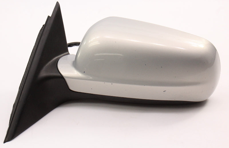 LH Exterior Side View Door Mirror 98-04 VW Passat B5 LB7Z Silver - Genuine