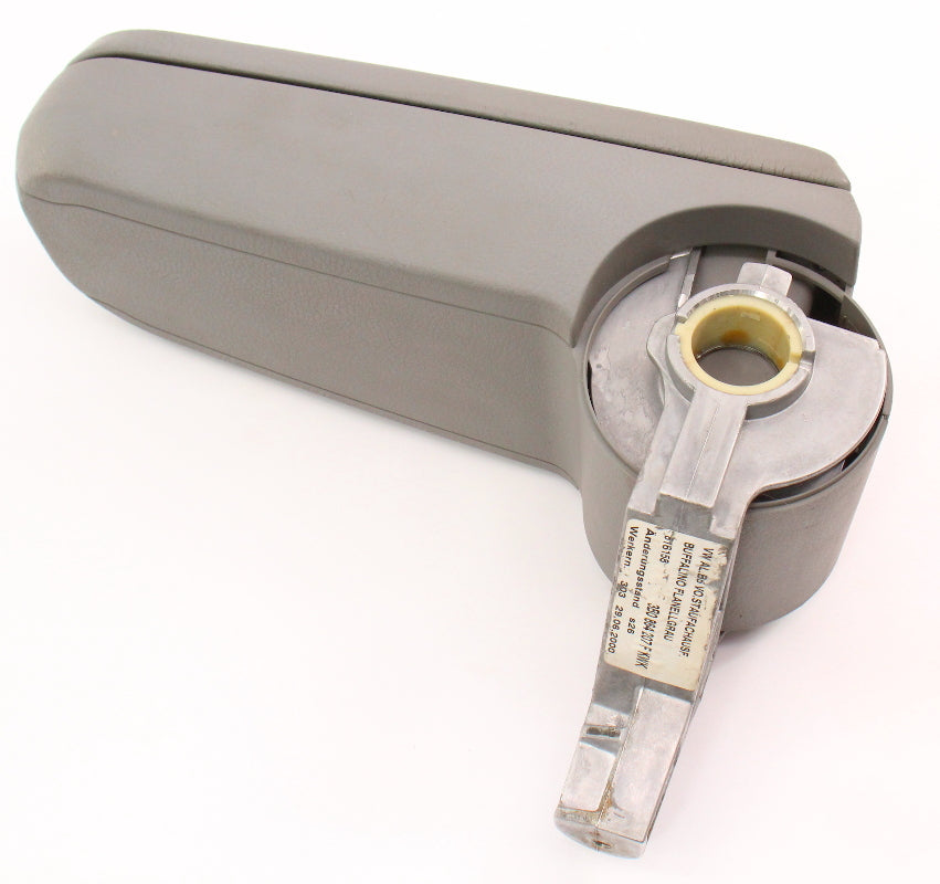 Center Console Arm Rest 98-01 VW Passat B5 Grey - Genuine - 3B0 864 207 F