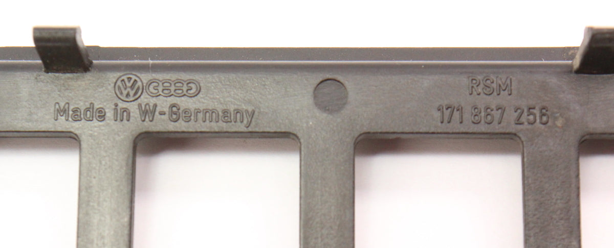 Dash Switch Trim Panel 81-93 VW Rabbit Cabriolet Jetta Mk1 - 171 867 256