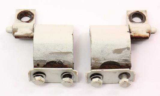 Trunk Lid Hinges 80-93 VW Rabbit Convertible Cabriolet MK1 White 155 827 301 302