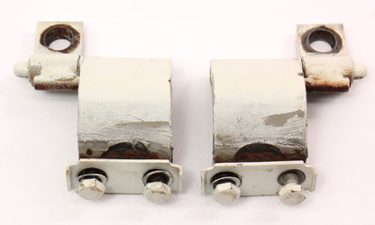 Trunk Lid Hinges 80-93 VW Rabbit Convertible Cabriolet MK1 White 155 827 301 302