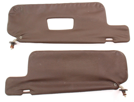 Sun Visor Set Sunvisors 75-80 VW Rabbit Jetta Mk1 Brown 80-86 Cabriolet