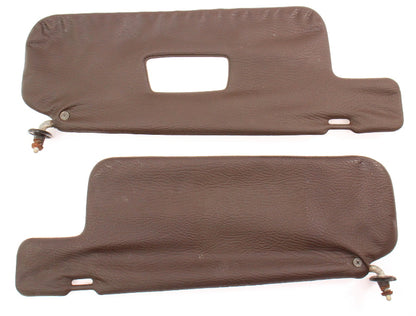 Sun Visor Set Sunvisors 75-80 VW Rabbit Jetta Mk1 Brown 80-86 Cabriolet