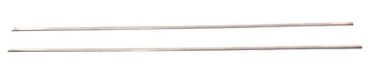 2x Chrome Exterior Lower Rocker Body Trim Moldings 75-84 VW Rabbit Mk1 : Genuine