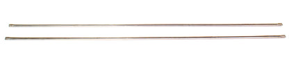 2x Chrome Exterior Lower Rocker Body Trim Moldings 75-84 VW Rabbit Mk1 : Genuine