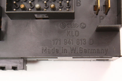Fuse Box Panel Relay Block VW Jetta Golf MK2 Cabriolet Vanagon - 171 941 813 D