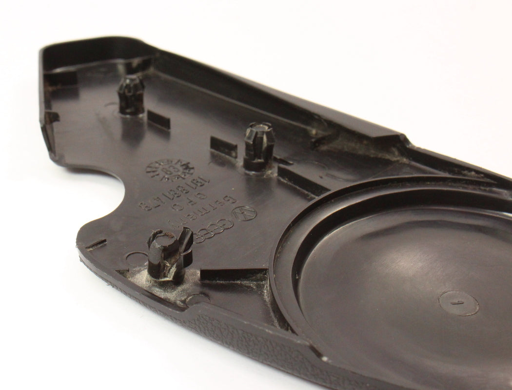 RH Outer Seat Side Trim 80-93 VW Rabbit Cabriolet MK1 - Genuine - 191 881 478