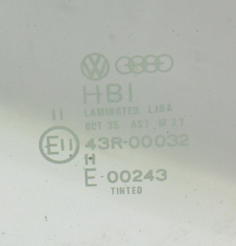 Front Windshield Glass 75-84 VW Rabbit Jetta Cabriolet Truck Pickup MK1 Genuine