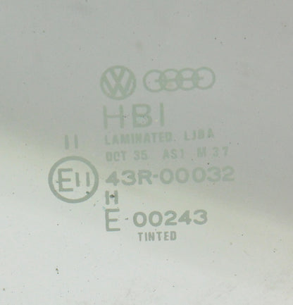 Front Windshield Glass 75-84 VW Rabbit Jetta Cabriolet Truck Pickup MK1 Genuine