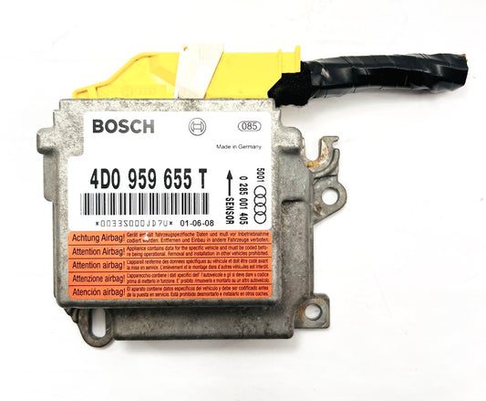 Airbag Module 00-03 Audi A8 S8 D2 - Air Bag Computer - Genuine - 4D0 959 655 T