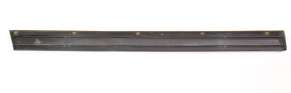 LH Rear Center Door Trim Molding 00-03 Audi A8 S8 D2 LY9B Black - 4D0 853 961
