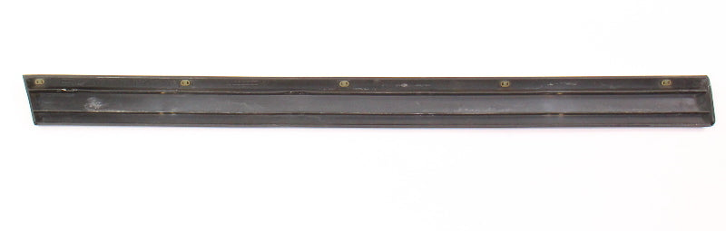 LH Rear Center Door Trim Molding 00-03 Audi A8 S8 D2 LY9B Black - 4D0 853 961