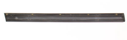 LH Rear Center Door Trim Molding 00-03 Audi A8 S8 D2 LY9B Black - 4D0 853 961