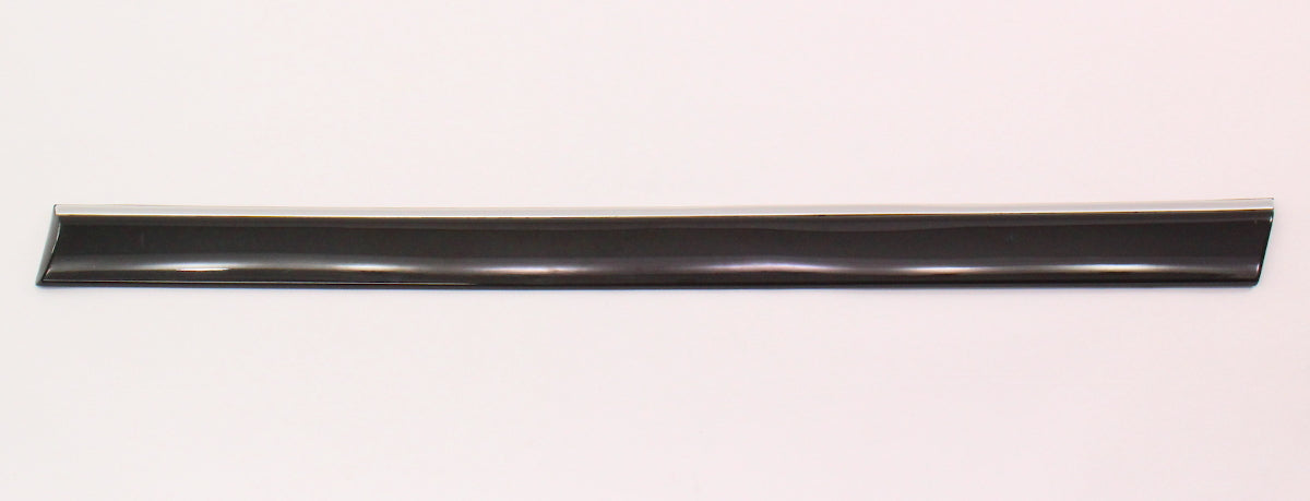 LH Rear Center Door Trim Molding 00-03 Audi A8 S8 D2 LY9B Black - 4D0 853 961