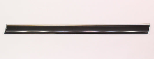 LH Rear Center Door Trim Molding 00-03 Audi A8 S8 D2 LY9B Black - 4D0 853 961