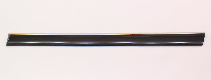 LH Rear Center Door Trim Molding 00-03 Audi A8 S8 D2 LY9B Black - 4D0 853 961