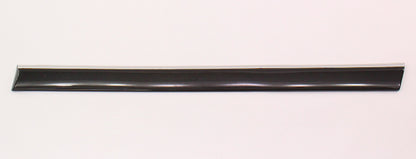 LH Rear Center Door Trim Molding 00-03 Audi A8 S8 D2 LY9B Black - 4D0 853 961
