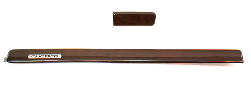 Walnut Dash Trim Set 00-03 Audi A8 S8 D2 - Genuine - 4D1 853 192 K
