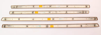 Door Panel Wood Trim Set 00-03 Audi A8 S8 D2 Acero - 4D0 867 409 410 / 419 420 E