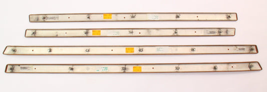 Door Panel Wood Trim Set 00-03 Audi A8 S8 D2 Acero - 4D0 867 409 410 / 419 420 E