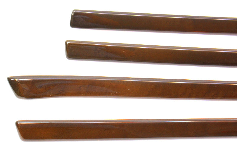 Door Panel Wood Trim Set 00-03 Audi A8 S8 D2 Acero - 4D0 867 409 410 / 419 420 E