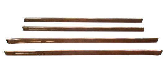 Door Panel Wood Trim Set 00-03 Audi A8 S8 D2 Acero - 4D0 867 409 410 / 419 420 E