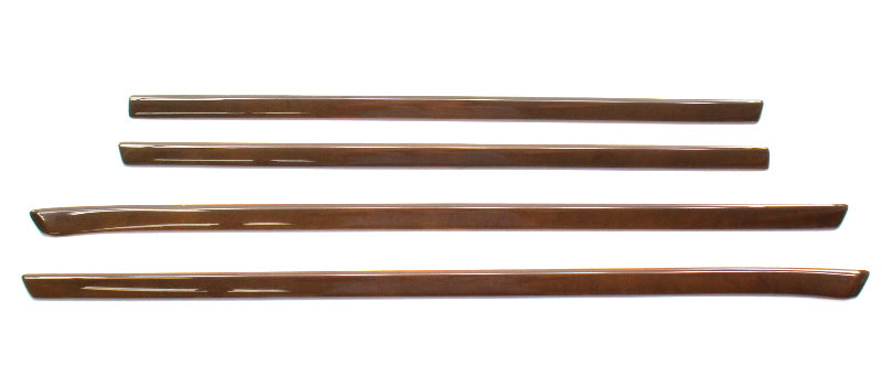 Door Panel Wood Trim Set 00-03 Audi A8 S8 D2 Acero - 4D0 867 409 410 / 419 420 E