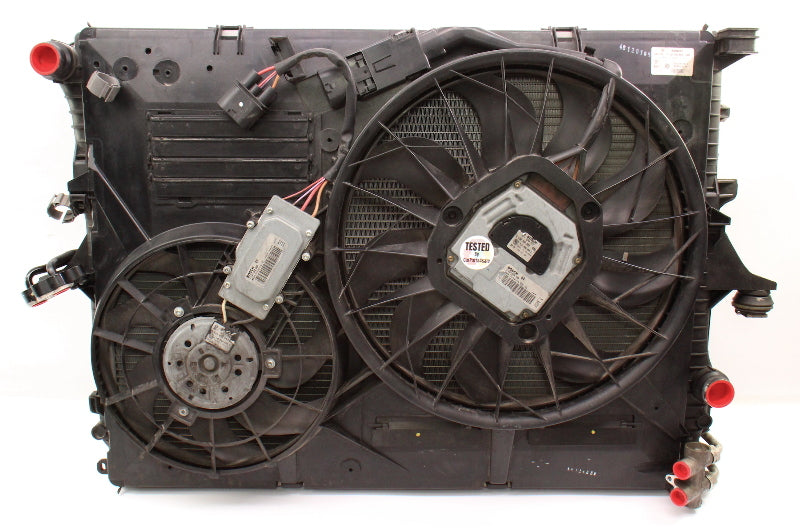 Radiator Fan Condenser Shroud Assembly 04-10 VW Touareg 4.2 - 7L0 121 253