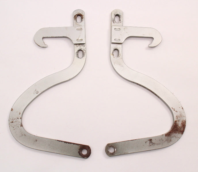 Hood Hinges Set 75-92 VW Rabbit Jetta Golf GTI MK1 MK2 Silver 175 823 301 & 302