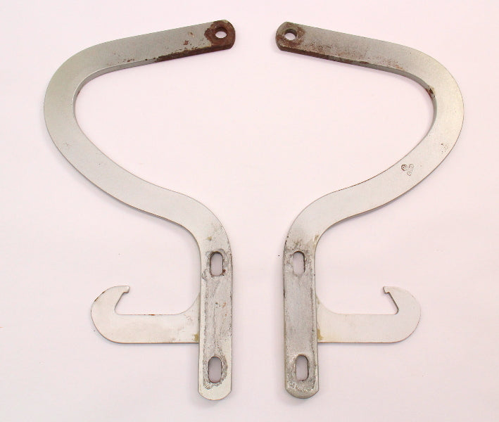 Hood Hinges Set 75-92 VW Rabbit Jetta Golf GTI MK1 MK2 Silver 175 823 301 & 302
