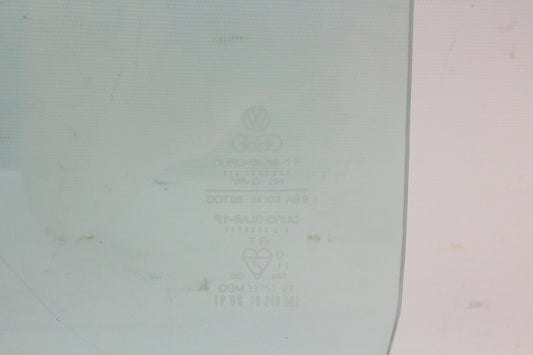 LH Front Door Window Side Glass 80-93 VW Rabbit Convertible Cabriolet MK1 OE