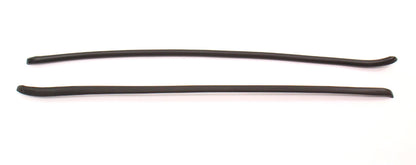 Windshield Trim Molding Drip Rail Set 80-93 VW Rabbit Cabriolet Convertible MK1