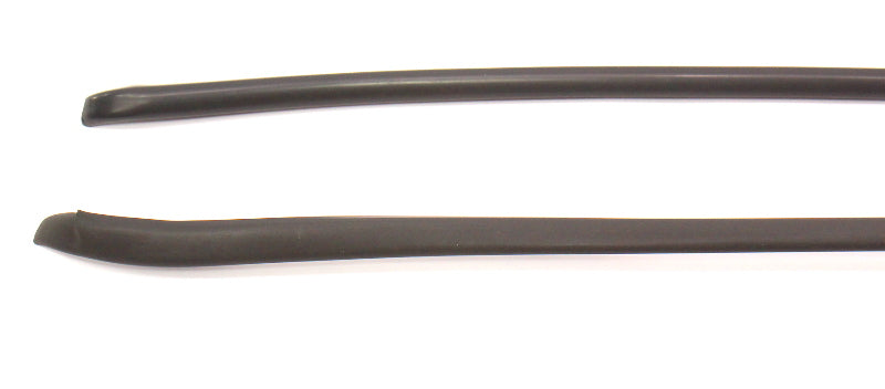 Windshield Trim Molding Drip Rail Set 80-93 VW Rabbit Cabriolet Convertible MK1