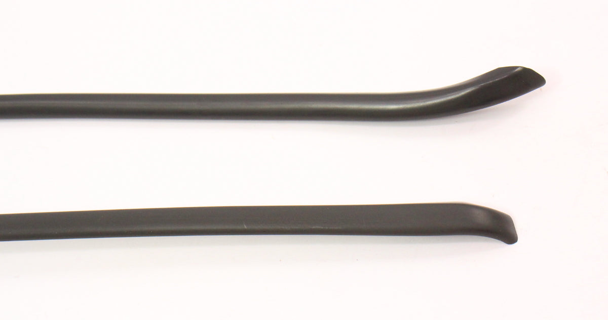 Windshield Trim Molding Drip Rail Set 80-93 VW Rabbit Cabriolet Convertible MK1