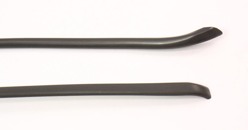 Windshield Trim Molding Drip Rail Set 80-93 VW Rabbit Cabriolet Convertible MK1