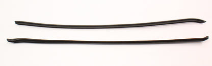 Windshield Trim Molding Drip Rail Set 80-93 VW Rabbit Cabriolet Convertible MK1