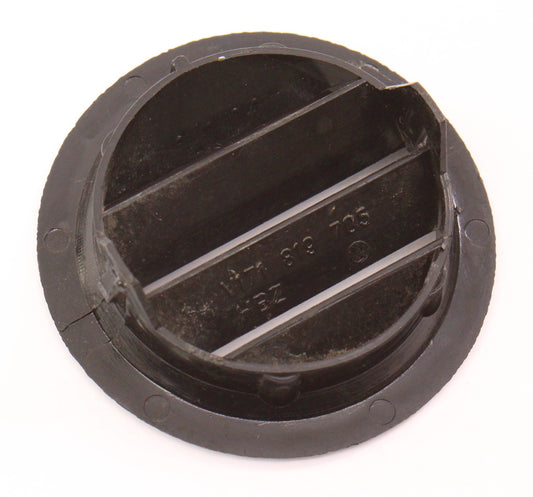 Defog Defrost Early Dash Vent Round VW Rabbit Jetta 75-80 Mk1 Black 171 819 705