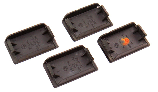 Rear Bumper Bolt Cap Covers 93-99 VW Jetta Golf GTI Cabrio MK3 ~ Black L041