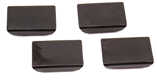 Rear Bumper Bolt Cap Covers 93-99 VW Jetta Golf GTI Cabrio MK3 ~ Black L041